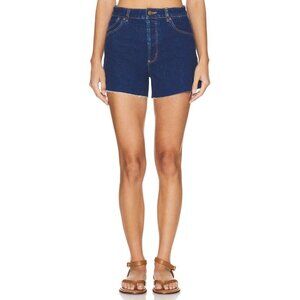 Rolla's Original Short in Dark Stone Dark Vintage Indigo Womens Size 28